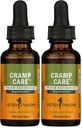 Herb Pharm Cramp Care flytende urteekstrakt å støtte en sunn menstruell syklus - 1 Ounce (pakke med 2)