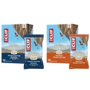 CLIF BAR - Energiprotein Barer - Crunchy Peanut Smør og Peanut Smør Banana med mørk sjokolade - Variety Pack - laget med organisk havre - Energibarer - Ikke-GMO - (20 Pack)