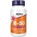 NU Mattilskudd, vitamin B-50 mg, energiproduksjon*, nervesystem helse*, 100 tabletter