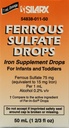 Ferrous Sulfate jern 15mg/ml Supplement Drops 50ml Flaske - pakke 3