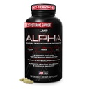 Alpha JYM X Avansert hormonoptimering, Vitalitet, Optimasjon, DHEA, Ashwagandha, Bor, Shilajit, Fenugreek, Eurycoma, Damiana, Quercetin, DIM, JYM Supplerende vitenskap, 240 kapsler