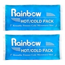 Myke ispakker Reusable Gel Pack 2, varme og kalde Gel ispakker for skader, hodepine, ledd smertelindring, komfort ispakke fleksibel terapi på halsen, ankel, kne, ben, skulder, elbow, Wrist, føtter