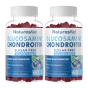 Glucosamine Chondroitin Gummies med MSM & Elderberry Extra Styrke - Felles støtte, Antioksidant immun støtte Supplement for voksne, menn og kvinner.(2 Pack)