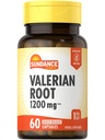 Sunance Valerian Root Supplement | 1200mg | 60 Quick Release Kapsler | Ikke-GMO og Glutenfri formel