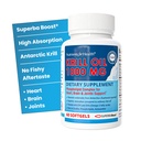 Rawleigh Premium Rød krill olje: 60 Ikke-GMO Softgels, 1000 mg Euphasia Superba olje om dagen, rik på Choline, Fosfolipider, Astaxanthin, EPA & DHA Omega-3 fettsyrer, for hjerte, ledd, hjerne helse