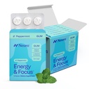 NeuroGum Energy & Focus Gum (54 Count-6 Pack, Peppermynte) ® 40mg Naturlig Koffein + L-Theanine + Vitamin B12 & B6 + Xylitol ® Sugar Gratis Nootropisk Kognitiv Brain ytelse Supplement