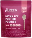 Judee's Glutenfri brun Rice Protein Powder - Sprouted Rice Formula - Keto-vennlig plante-basert ernæring - Dairy & soya-fri Shake Base - 3 lb, Unflavored, Pakke med 1