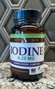 Suzy Cohen Iodine Complex Supplement - 6,25 mg Iodide & Iodide Blend - 90 Vegetariske kapsler for diett støtte