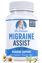 Best Migrene Relief Produkt med magnesium - Migrene Assist Supplement med Quercetin, Feverfew, Butterbur, CoQ10 fra Dr. Danielle, 90 Kapsler