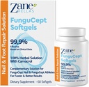 Zane Hellas FunguCept Softgels for raskere og bedre resultater. Støttende produkt til FunguCept Nail & Athlets. 60 Softgels.