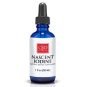 Organisk Nascent Iodin Supplement Deep-Earth Sourced. Støtter og avgifter Thyroid. Metabolisme Heath, fokus & bedre søvn. 1.950 mcg per servering