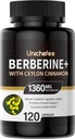 Berberine - 1000–1500 mg daglig - Berberine HCL Supplement for metabolsk støtte - Glutenfri og vegansk kosttilskudd for menn og kvinner 16