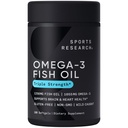 Sportsforskning Omega-3 Fiskeolje, Trippel styrke, 180 Softgels