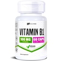 Helsefare Vitamin B1 100 mg | 60 kapsler | Thiamin Supplement | Støtter generell helse | Ikke-GMO | Glutenfri (60 kapsler)