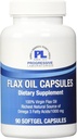 Progressive Labs Flax Olje Kapsler Supplement, 1000 mg, 90 greve