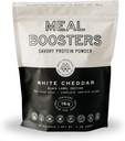 Savory Hvit Cheddar Protein pulver – 16g høyproteinmåltidsforsterker for matlaging – Keto vennlig, Gut & Joint Support – Collagen Peptider