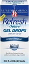 Oppfriskende Optive Gel Drops 0.33 Fl Oz (10 ml) Per flaske - 2 flasker