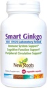 NYE ROOTS HERBAL Smart Ginkgo Supplement, 60 Grønnsaker Kapsler, immunsystem og kognitiv støtte