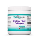 Nutriologi Diett Fiber pulver - 2000 mg Uoppløselig Fiber Supplement, Mikrokarmellose Cellulose pulver, pulverisert cellulose, ikke-fermentabel, Hypoallergenic - 8,8 Oz