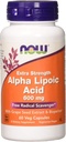 Nå Matvarer Alpha Lipoic Acid 600 mg 60 Vegi kapsler
