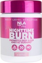 NLA for hennes nattforbrenner for kvinner – søvnstøtte med Melatonin, CLA, Ashwagandha, 5-HTP, Kamille – Slapp av, Boost Metabolism, Burn Fat – 60 Vegan Kapsler