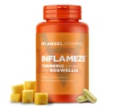 Mt. Angel vitaminer - InFlamEze, Boswellia, Curcumin, Quercetin, Bromelain (60 vegetariske kapsler)