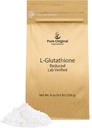 PURE ORIGINALE INGREDIENTS L-Glutatione pulver (8 oz) Redusert, alltid ren, Lab bekreftet Supplement