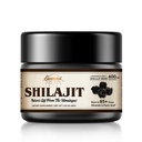 Shilajit ren Himalayan Organic Shilajit Resin - 600mg Maksimal potens Natural Organic Shilajit Resin med 85+ Trace Minerals & Fulvic Acid for energi, immunstøtte, 30 gram (1 pakke)