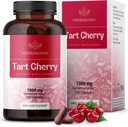 HERBAMAMA Tart Cherry Extract Kapsler - Tart Cherry ekstrakt for uric syre støtte - Vegan, ikke-GMO Antioksidant Supplement