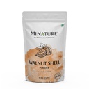 Naturlig Walnut Shell pulver med forseglbare Zip Lock Pack, Ingen Silica og noen kunstige tilsetningsmidler for hjemmelaget naturlig busk 227 g, 1/2 lbs, 8oz (pakning kan variere)
