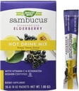 Naturens måte Naturens måte Sambucus Soothing Elderberry Hot Drink Mix, med vitamin C & Echinacea, 10 greve, Honning Lemon-Berry Flavored, 10 greve (Pack of 12)