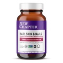 Ny kapittel Håret & negler Vitaminer med fermentert Biotin + astaxantin vegetarisk kapsel, 30 greve (pakke med 1)