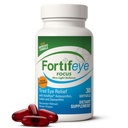 Fortifeye Focus Eye Care Supplement 30 Softgel Capsules - Triple Carotenoid inkludert Astaxanthin, Lutein og Zeaxanthin Supplements, Øyevitaminer, støtter øynene tretthet og blå lys beskyttelse