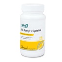 Klaire Labs SFI Health N-Acetyl-L-Cysteine 500 mg - Amino Acid Glutathione Precursor NAC - Tillegg til støtte Cellular Antioksidant beskyttelse - Hypoallergenic, Soja-fri, Corn-Free (90 Kapsler)