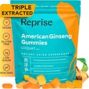 Amerikansk Ginseng Energy Boost Gummies - All-Natural Full-Potentity American Ginseng, hjelper heve energi, fokus, og gir immun støtte, lav-sugar, Vegan, 45 Gummies, Loquat Flavor
