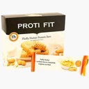 Proti Fit - Fluffy Nutter Protein Bars, Lavkalori Snacks for vekttap og sunne måltider (Fluffy Nutter, 1 Pack)