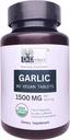 USDA organiske hvitløk tabletter laget naturlig med naturlige urter, ingen tilsetningsmidler, 1500 Mg/Serving, ikke-GMO, Glutenfri 90 Vegan piller for menn og kvinner