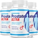 (3 Pack) Prostate Ultra Kosttilskudd for menn prostata helse formel (180 kapsler)