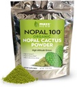 Maxx Herb organisk Nopal Kaktus pulver, for sunn dialyse og immun støtte, høy i diettfiber, kalsium og vitamin C, vegansk, ikke-GMO og glutenfri - 12 Oz Bag