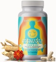 LUV EverydayTM Mens 50+ Multivitamin - Adult Formula Daily Nutritional Support with Iron, Calcium, KSM-66 Ashwaganda, CoQ10, Lycopen og Lutemax 2020- Vegetarisk Glutenfri og ikke-GMO - 60 Kapsler