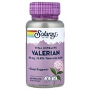 SOLARAY Valerian Root Extract 50 mg avslapningsstøtte for en sunn søvnsyklus | 0,8% Valerenic Acids | 60 CT