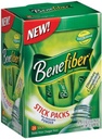 Benefiber Fiber Sugar-Free På Go Stick Packs, Unflavored, 28 ea (pakke med 9)