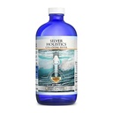 SILVER HOLISTICS Colloidal Silver Liquid 10PPM - Colloidal sølvflaske med målekopper - sølv Holistics Liquid for barn, voksne og kjæledyr - sølvtilskudd for immunstøtte (16 Oz.)