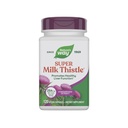 Naturens måte Super Melk Thistle, fremmer sunne leverfunksjon*, med artichoke leaf, Dandelion Root & Licorice Root Extracts, Melk Thistle ekstrakt, Glutenfri, 120 kapsler (pakke May Vary)