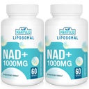 Liposomal NAD + Supplement 1000 mg | Høyeste NAD Pontecy | Max Absorpsjon | Ren NAD Supplement | Energi og DNA Reparasjon, Aging Defense, Hjernefunksjon | 120 Softgels