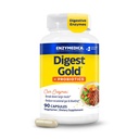 Enzymedica Digest Gold + Probiotika, 2-i-1 Formula for Gut Helse, Digestive Enzymer & 1 milliard aktiv probiotiske kulturer, 90 greve (FFP)