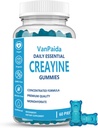 Kreatin Gummies Monohydrat, Chewable Kreatin Monohydrat, Muskelforsterkning, Energiforsterkning, Pre-Workout Supplement, Forbedret Bursts, Vegan, Muskelvekststøtte, Recovery & Performance, Glutenfri