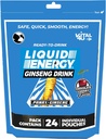 VITAL 4U® Flytende energi Shot - Ginseng, naturlig søtet, sjokolade Cherry Flavor, 24 ct