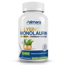 Palmara Helse L-Lysin + Monolaurin 600mg 1:1 Forhold, 1 pakke, 100 kapsler
