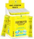KEY NUTRIENTS Multivitamin Electrolytes Hydration Packets - Oppfriskende Lemonade Post Trening og gjenoppretting 40 Pack - Ingen sukker, Ingen kalorier - Reise Hydration Powder